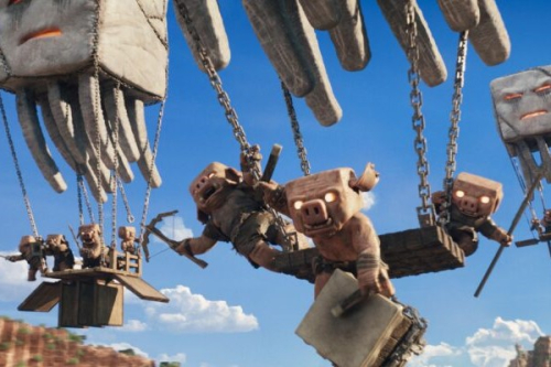 Ein Minecraft-Film Legendary Pictures in Zusammenarbeit mit Mojang Studios
